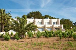 A garden outside Apartamentos Marcelino - Formentera Break