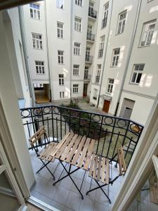Balkón alebo terasa v ubytovaní AK Apartments