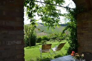 A garden outside Agriturismo Fiorano