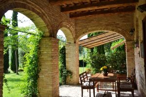 A garden outside Agriturismo Fiorano