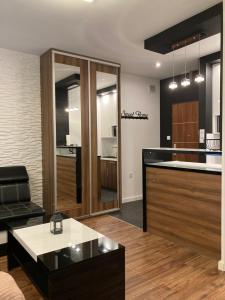 Kuchyňa alebo kuchynka v ubytovaní Apartament BB na Halnej