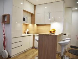 Køkken eller tekøkken på Borovets Gardens Luxury apartment E11 + 119 billeder