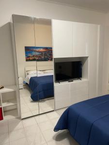 Postel nebo postele na pokoji v ubytování Valentina House