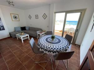 Posezení v ubytování Seaview Cabezo flat fully equipped with parking
