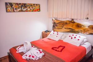 Llit o llits en una habitació de Nativus Hostel Machu Picchu