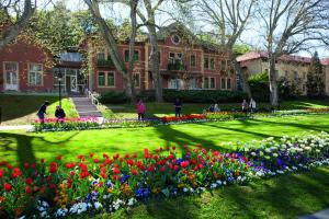 Zahrada ubytování Hévíz Villa Familia