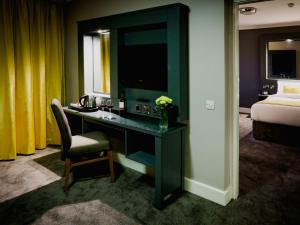 Voodi või voodid majutusasutuse Claregalway Hotel toas