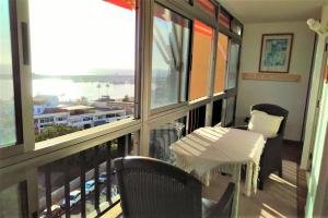 Posezení v ubytování Panoramic Seaview Beachfront Playa Los Cristianos