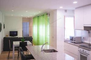 Kuchyň nebo kuchyňský kout v ubytování Apartamento Juan XXIII