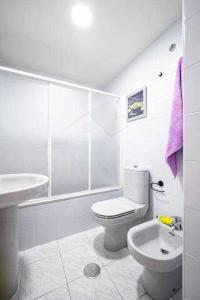 A bathroom at Monte Aurora