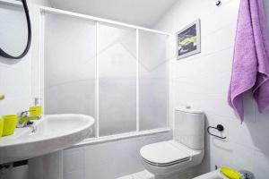 A bathroom at Monte Aurora