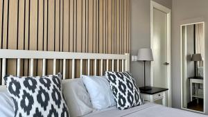 Posteľ alebo postele v izbe v ubytovaní MD Modern Hotel - Jardines