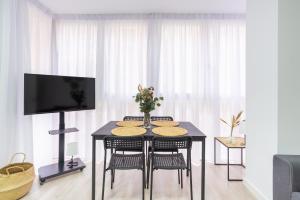 Telewizja i/lub zestaw kina domowego w obiekcie Malaga Centro