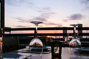 Balkón nebo terasa v ubytování Ataviros Hotel