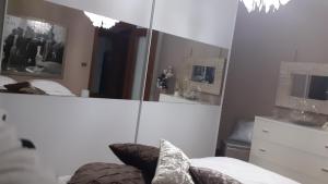 Postel nebo postele na pokoji v ubytování Da zia