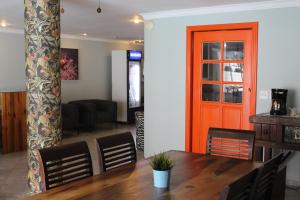 O zonă de relaxare la El Machico Hostel