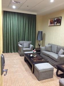 Et sittehjørne på Doha Dynasty Hotel