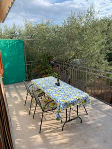 Balkón nebo terasa v ubytování Apartman Ruža