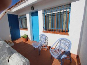 Balkón nebo terasa v ubytování Perfecto apartamento cerca del mar, ¡Mascotas bienvenidas! WiFi gratis, aire acondicionado opcional - ES-184-41