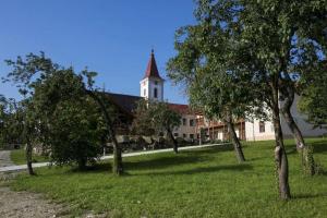 Zahrada ubytování Apartmány U Anděla