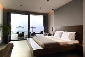 Posteľ alebo postele v izbe v ubytovaní Villa OMNIA - Luxury Bound on Earth