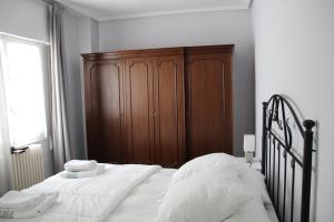 A bed or beds in a room at Piso céntrico ideal