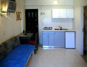 Cuisine ou kitchenette dans l'établissement Klery Studios