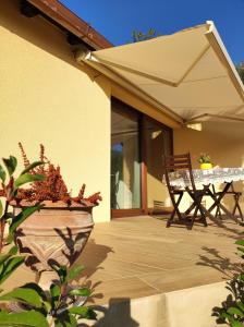 Balkón alebo terasa v ubytovaní Casa Vacanze La Cuntintizza