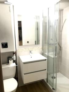 Kúpeľňa v ubytovaní Appartement dans le Vieux Mans