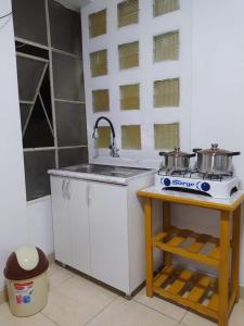 Køkken eller tekøkken på Studio_Completo en Centro Historico_Lima