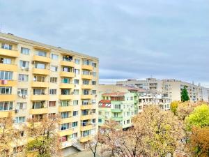 A general view of Sztara Zagora or a view of the city taken from Az apartmant
