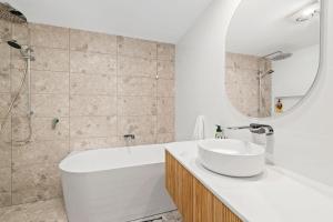 Koupelna v ubytování Bonito at Bagnalls + 23 fotografií