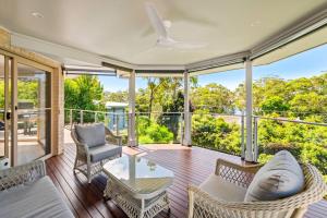 Balkón nebo terasa v ubytování Bonito at Bagnalls