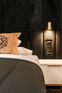 Katil atau katil-katil dalam bilik di Aparthotel Zakopane