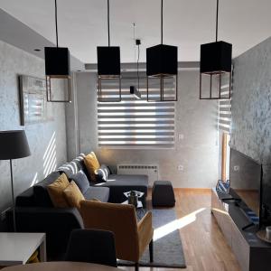 Χώρος καθιστικού στο NS IN apartman Zlatibor