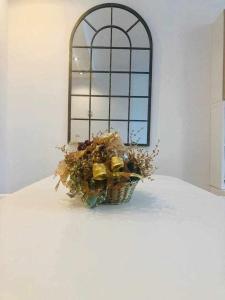 A bed or beds in a room at Avenida Apartamento