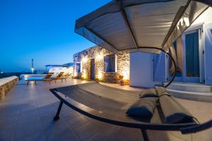Balkón alebo terasa v ubytovaní Crystal Villa II