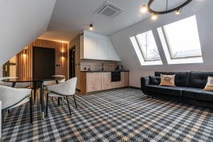 Kuchyňa alebo kuchynka v ubytovaní Aparthotel Zakopane