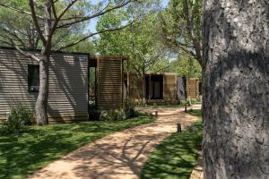 Zahrada ubytování Camping & Bungalows Platja Brava