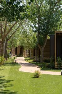 Zahrada ubytování Camping & Bungalows Platja Brava