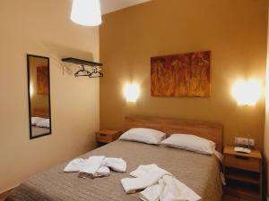 Posteľ alebo postele v izbe v ubytovaní CASA AL MARE 1
