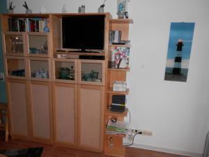 Knihovna v apartmánu
