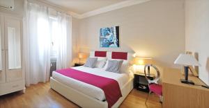 Posteľ alebo postele v izbe v ubytovaní Adamas Luxury Suite 501