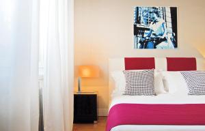 Posteľ alebo postele v izbe v ubytovaní Adamas Luxury Suite 501