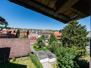 ブラウンラーゲにあるweißer Hirsch im Haus Sabineの建物の屋根からの眺め