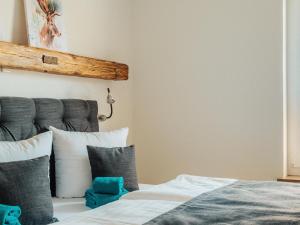 Postel nebo postele na pokoji v ubytování MiraBlau Braunlage