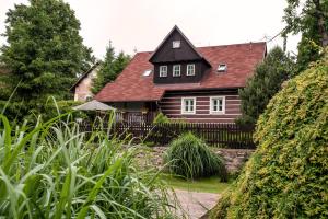 Zahrada ubytování Chalupa nad Popelkou