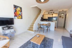 Kuchyňa alebo kuchynka v ubytovaní Superbe duplex en bord de mer + 25 fotografií