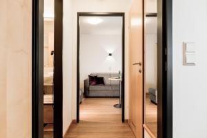 Krevet ili kreveti u jedinici u okviru objekta B&B Hotel Die Barbara +47 fotografija