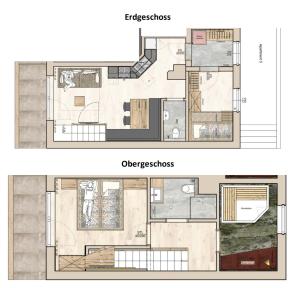 Planimetria di das MARX - Gasthof Marx - Apartments